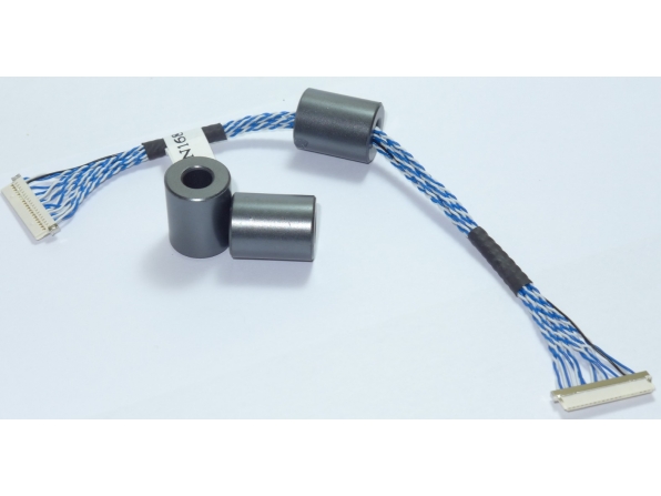 LVDS display cable with HIROSE (D Type, FX15...) Series
